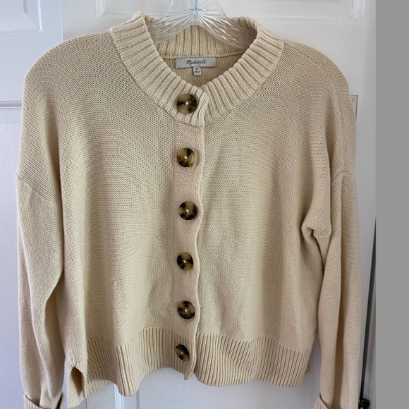 Madewell XS Tan Cardigan - Picture 2 of 2